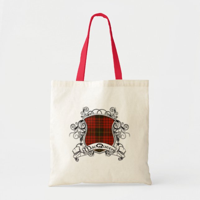 Bolsa Tote Protetor do Tartan de MacQueen (Frente)