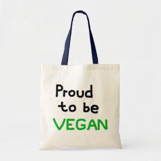 Bolsa Tote Proud to be Vegan