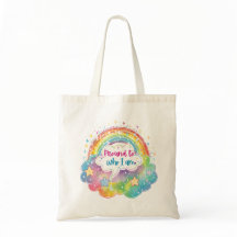 Proud to Who I Am Rainbow Art Self Love Pride Gift