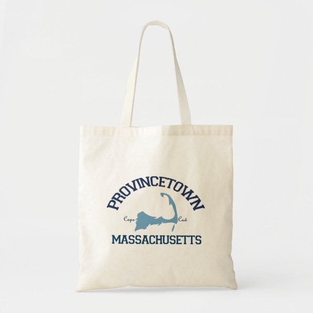 Bolsa Tote Provincetown - bacalhau de cabo (Frente)