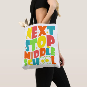 Bolsa Tote Próxima Parada Frases Engraçadas para Crianças do