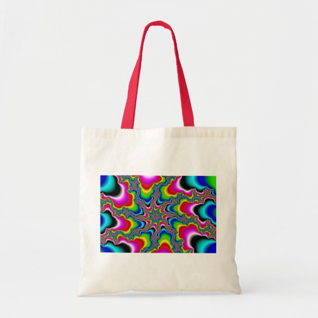 Bolsa Tote Psykedelica - Fractal (Frente)