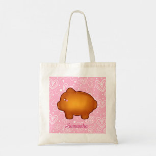 Bolsa Tote Puerquito De Piloncillo Pan Dulce
