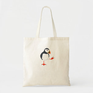 Bolsa Tote Puffin Engraçado Puffin