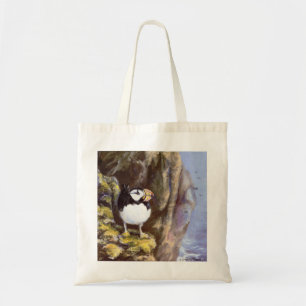 Bolsa Tote Puffin Tufado no Alasca