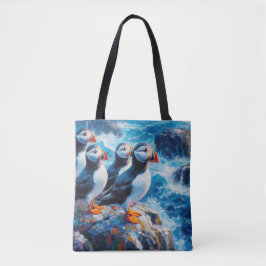 Bolsa Tote Puffins