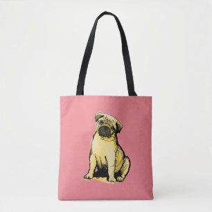 Bolsa Tote Pug