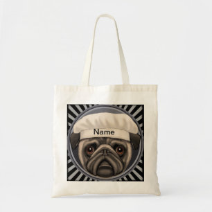 Bolsa Tote Pug Chef Tote Bag