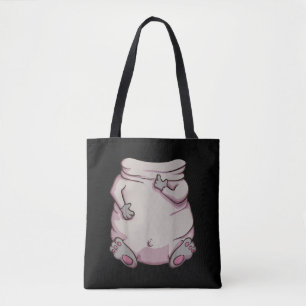 Bolsa Tote Pug de Halloween Fantasia de Cachorro Animal
