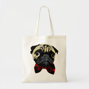 Bolsa Tote Pug do juntamento - sacola