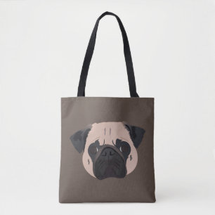 Bolsa Tote Pug Dog