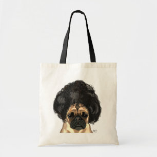 Bolsa Tote Pug In A Bad Wig