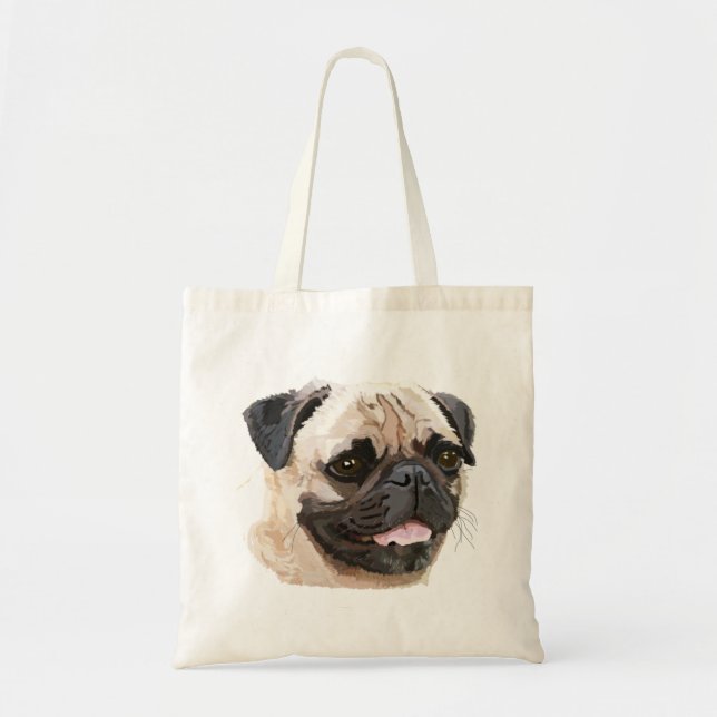 Bolsa Tote Pug Ortod (Frente)