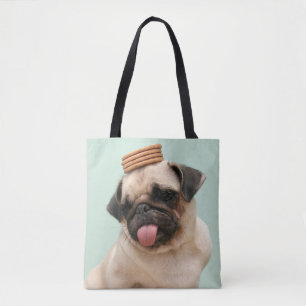 Bolsa Tote Pug Quer Tratamentos