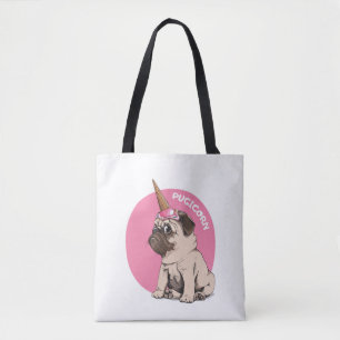 Bolsa Tote Pugicorn