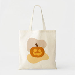 Bolsa Tote Pumpkin & Abstrato Blob Shapes Spooky Comprando