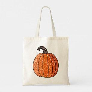 Bolsa Tote Pumpkin com brilho