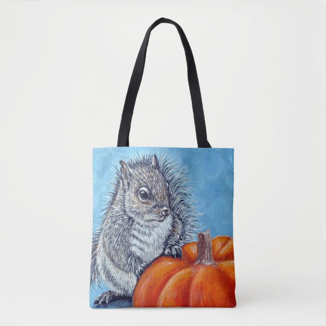 Bolsa Tote Pumpkin de Esquilo (Frente)
