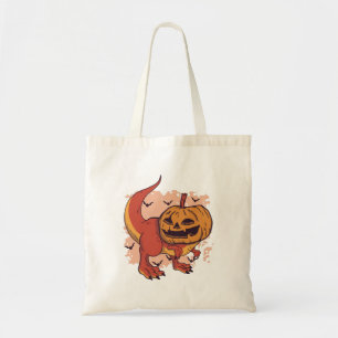 Bolsa Tote Pumpkin Dinossaur T-Rex