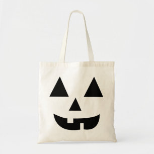 Bolsa Tote Pumpkin Face Halloween