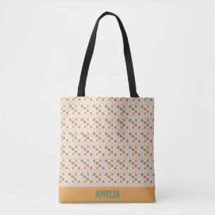 Bolsa Tote Pumpkin Halloween amarelo laranja