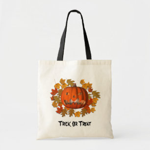 Bolsa Tote Pumpkin Jack O Lanterna Halloween Cute