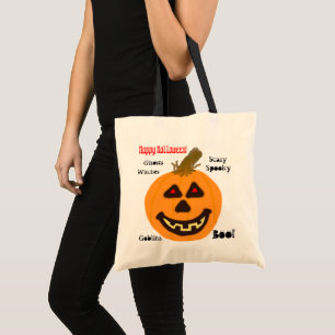 Bolsa Tote Pumpkin Laranja Halloween