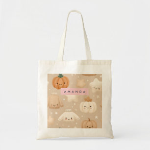 Bolsa Tote Pumpkin Neutro de outono Personalizado