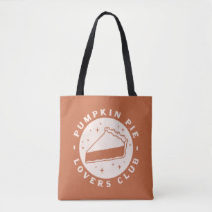 Bolsa Tote Pumpkin Pie Lovers Club