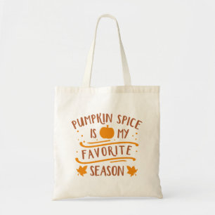 Bolsa Tote Pumpkin Spice É Minha Época Favorita