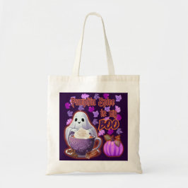 Bolsa Tote Pumpkin Spice é o meu Boo