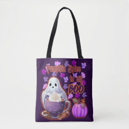Bolsa Tote Pumpkin Spice é o meu Boo