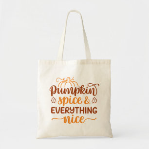 Bolsa Tote Pumpkin Spice e tudo de bom