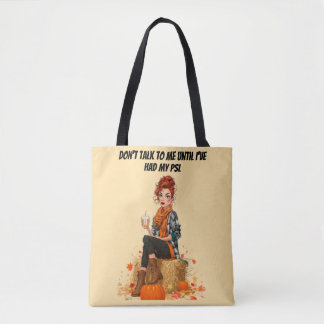 Bolsa Tote Pumpkin Spice Latte - Sra. Sass