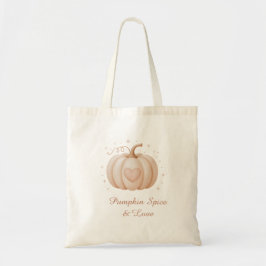 Bolsa Tote Pumpkin Spice & Love Cujo Pastel Pumpkin Fava no H