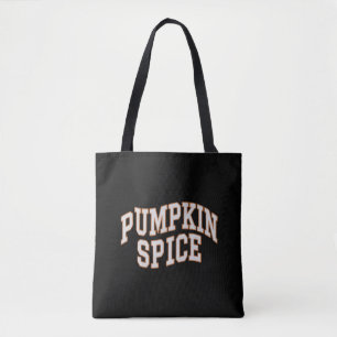 Bolsa Tote Pumpkin Spice Queda Camisa Ação de Graças