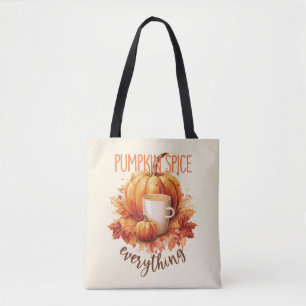 Bolsa Tote Pumpkin Spice Tudo