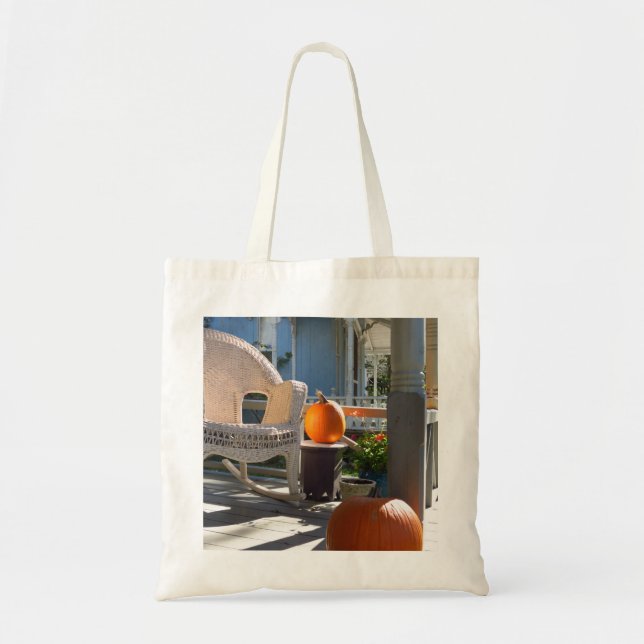 Bolsa Tote Pumpkins e Wicker Rocker - Martha's Vineyard (Frente)