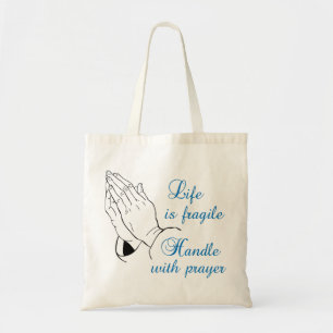 Bolsa Tote Punho com oração