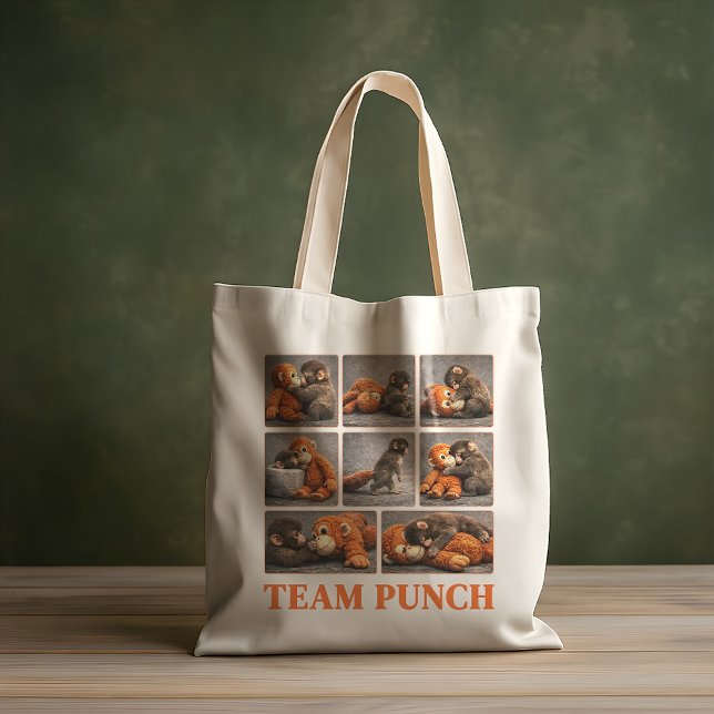 Bolsa Tote Punho de Macaco Bebê (front & back (same images))
