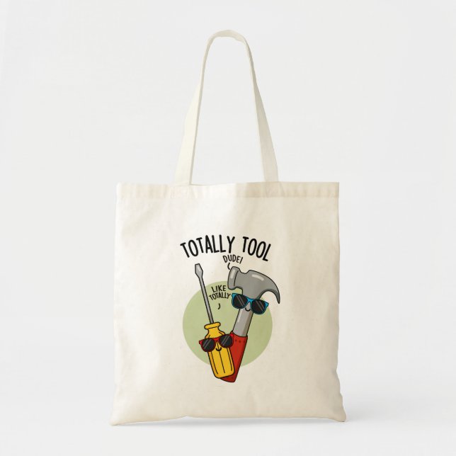 Bolsa Tote Punho de Obra Totalmente Divertido do Faz-tudo (Frente)