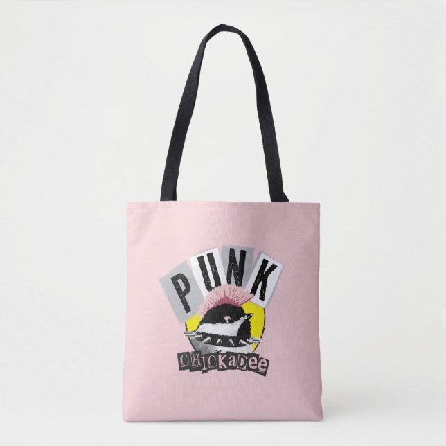 Bolsa Tote Punk Chickadee (Frente)