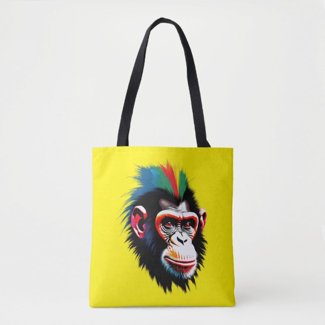 Bolsa Tote Punk Chimp (Frente)