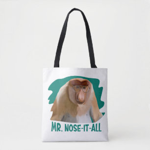 Bolsa Tote Punny Proboscis Monkey