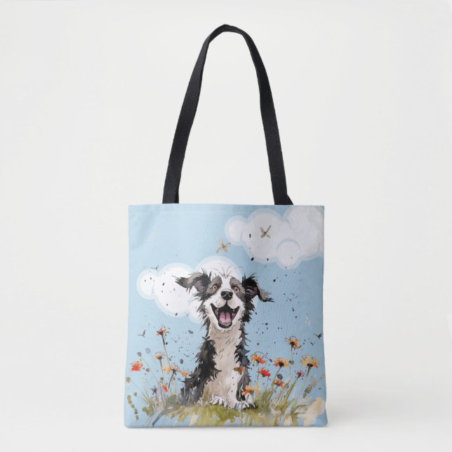 Bolsa Tote Pup Feliz (Frente)
