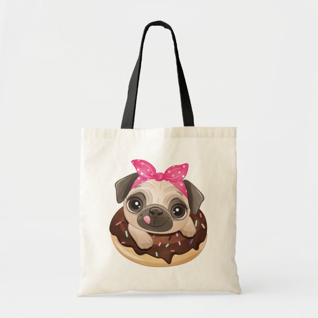 Bolsa Tote Puppy Rosquinha Cachorro Cachorro (Frente)