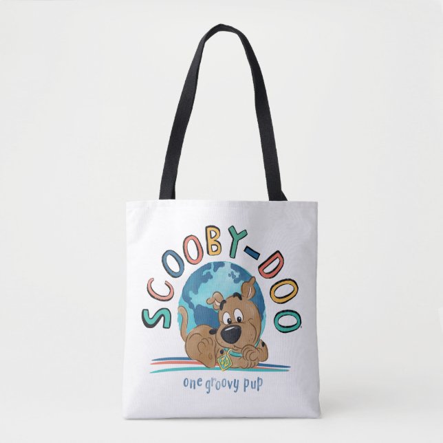 Bolsa Tote Puppy Scooby-Doo "One Groovy Pup" (Frente)