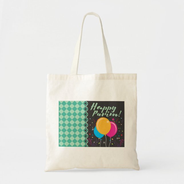 Bolsa Tote purificação feliz (Frente)