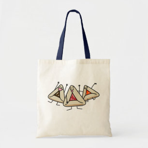 Bolsa Tote Purim hamantaschen a pastelaria Sameach Oznei
