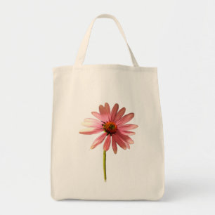 Bolsa Tote Purple Cone Flower Echinacea